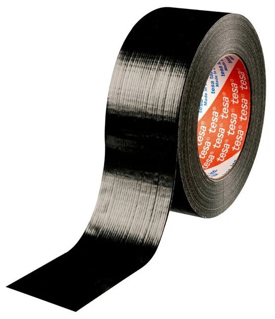 Audinio juosta TESA STANDART (juoda) 50m x 48mm 04613-00046-00