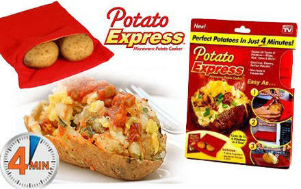 Bulvių kepimo kišeninė rankovė potatoexpres