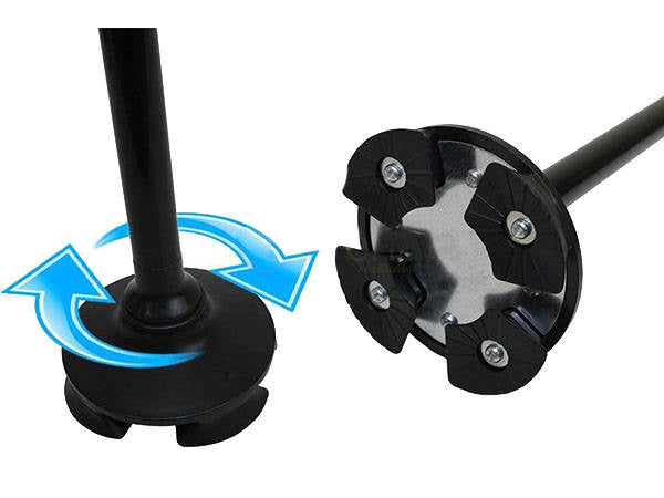 Sulankstoma lazda su žibintuvėliu 6 vadovaujama parama