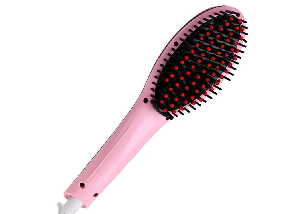 Lcd elektrinis plaukų tiesinimo šepetys