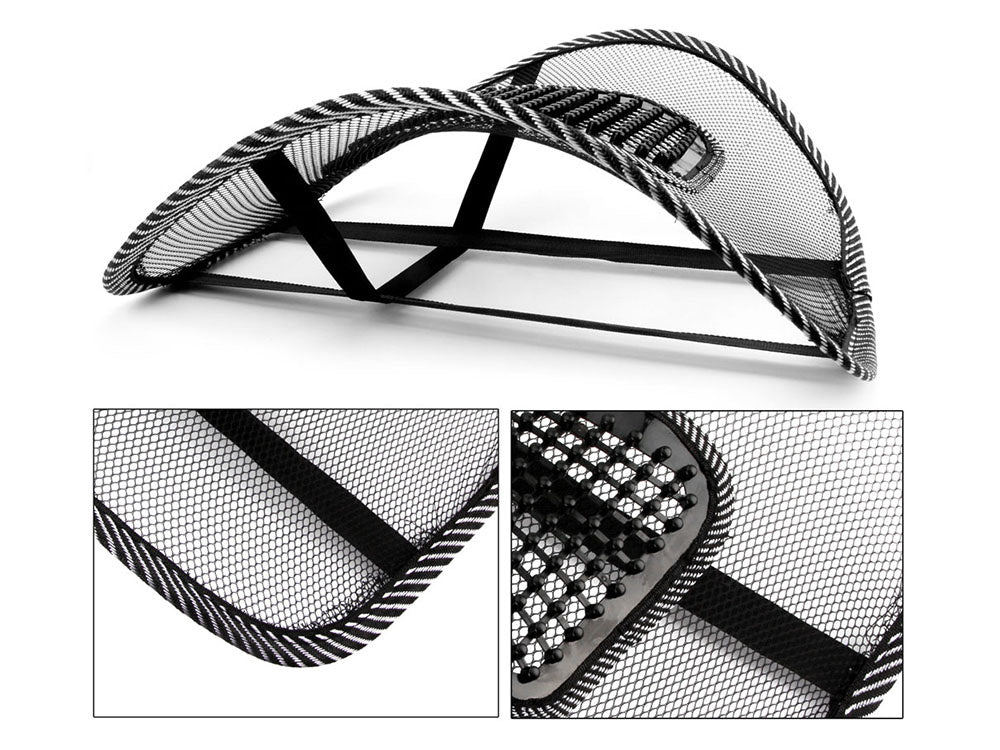 Nugaros atrama su masažuokliu foteliui