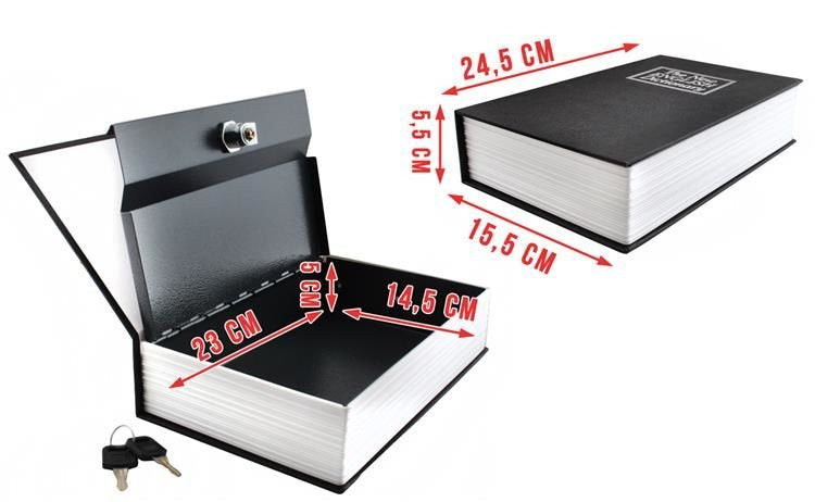 Seifas – knygoje paslėpta dėžutė