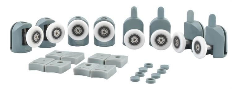 Dušo kabinos žiedas - rinkinyje 8 vnt