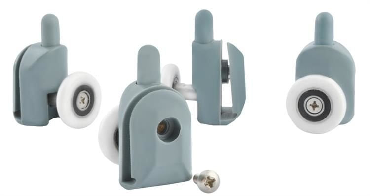 Dušo kabinos žiedas - rinkinyje 8 vnt