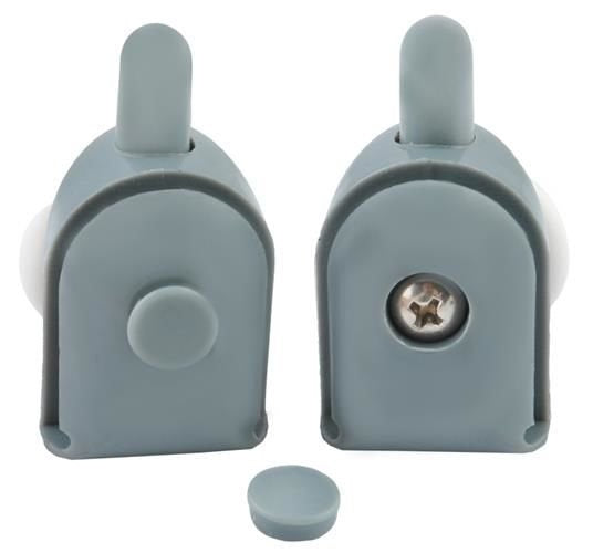 Dušo kabinos žiedas - rinkinyje 8 vnt