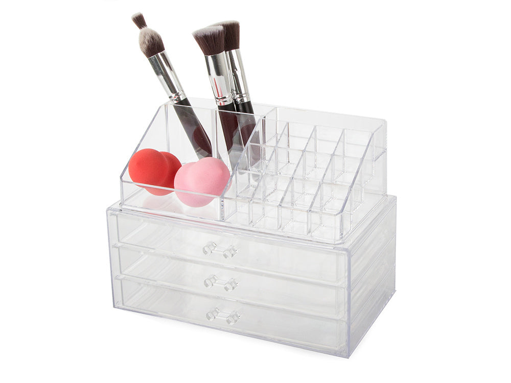 Skrynelės organizatorius kosmetikai, papuošalams, laikrodžiams