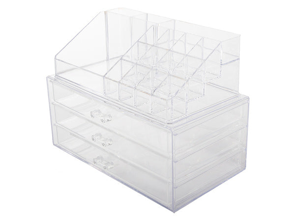 Skrynelės organizatorius kosmetikai, papuošalams, laikrodžiams