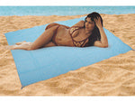 Paplūdimio kilimėlis smėlėtas be tinklelio paplūdimio antklodė 200x150