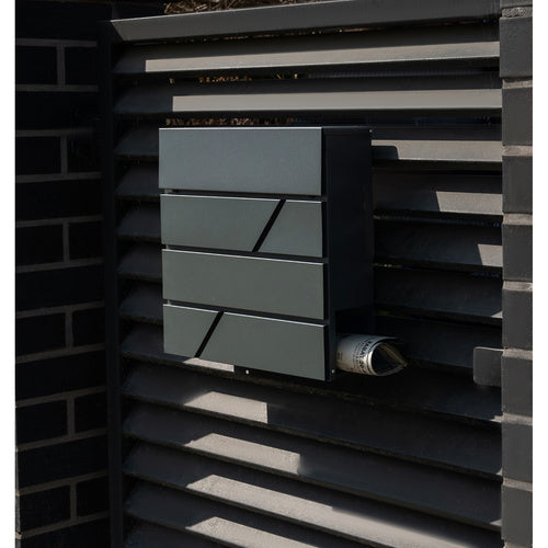 Pašto dėžutė S6238 – antracitinė