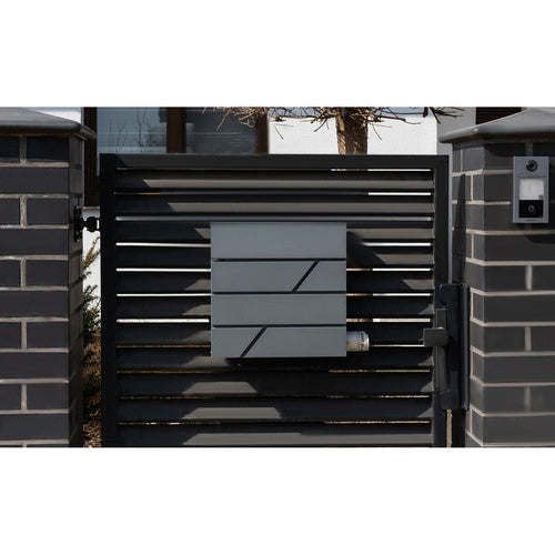 Pašto dėžutė S6238 – antracitinė