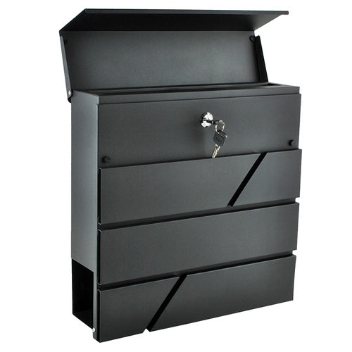 Pašto dėžutė S6238 – antracitinė