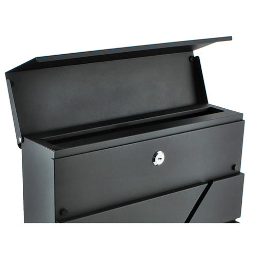 Pašto dėžutė S6238 – antracitinė