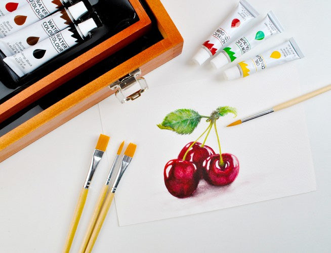 Tapybos rinkinys 174 vienetai lagamine