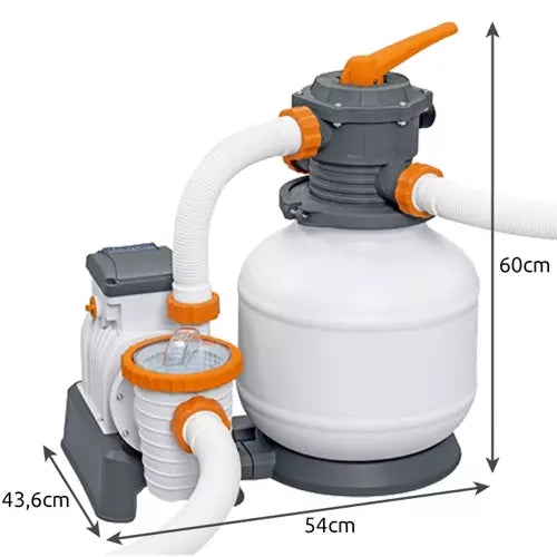 Smėlio siurblys baseinui 7571l/h - BESTWAY 58499
