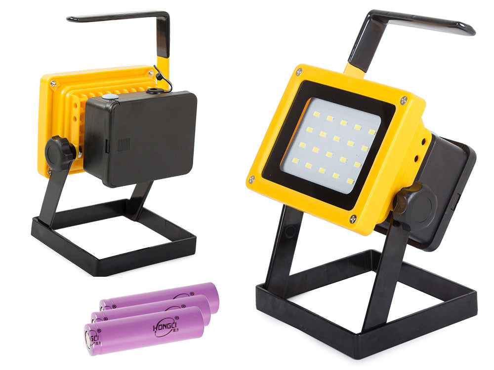 Halogeninė lempa nešiojamas led 20 smd 30w įkraunama baterija