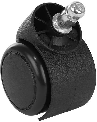 Biuro kėdžių ratai - 5 vnt - juodi