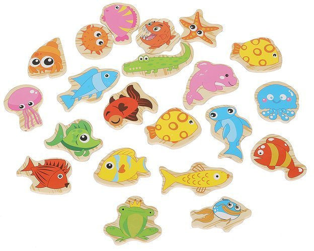 Žaidimas „Žuvies gaudymas“ magnetui, 22 vnt.