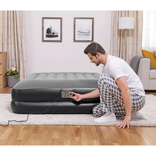 Čiužinys su pompa 203x152x46cm BESTWAY 67403