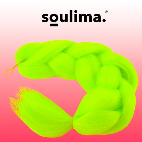 Sintetinės plaukų pynės – neoninės