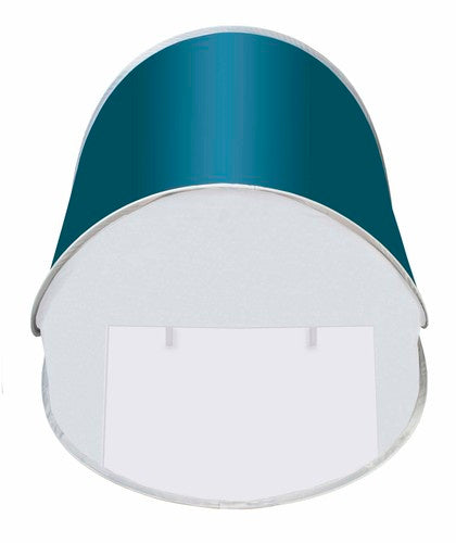 Paplūdimio palapinė 145x100x70cm - turkis - pilka