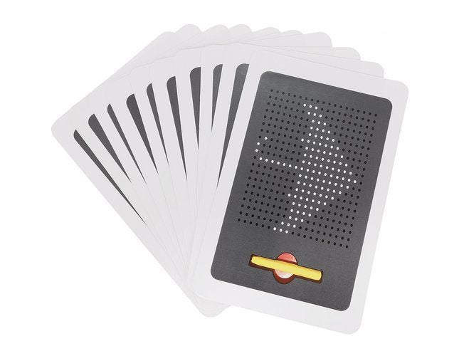 Lenta + magnetiniai rutuliukai + rašiklis su magnetu