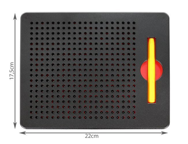 Lenta + magnetiniai rutuliukai + rašiklis su magnetu