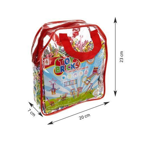 Blokeliai - šiaudeliai - konstrukcinės figūrėlės - 1000 vnt