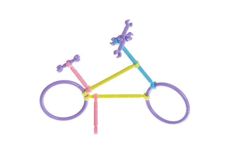 Blokeliai - šiaudeliai - konstrukcinės figūrėlės - 1000 vnt