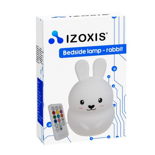 RGB naktinė lempa su nuotolinio valdymo pulteliu - triušis