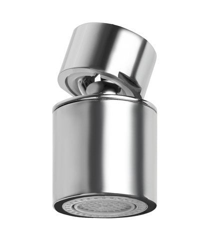 Dviejų funkcijų aeratorius su jungtimi