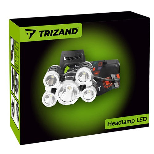 5 x T6 CREE LED priekinis žibintas