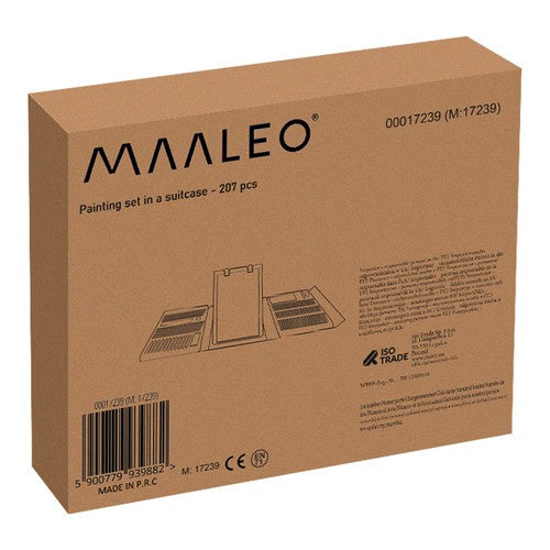 Tapybos rinkinys 208 vienetai lagamine