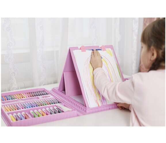 Tapybos rinkinys 208 vienetai lagamine