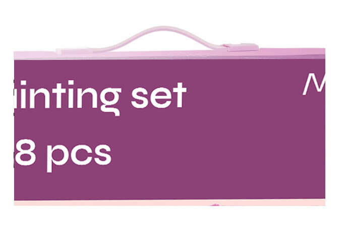 Tapybos rinkinys 208 vienetai lagamine