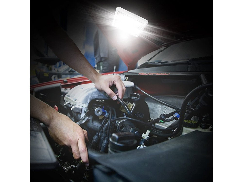 Vadovaujama cob lempa belaidis su jungikliu magnetas