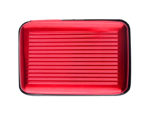 Kortelių dėklas dokumentams aliuminio piniginė