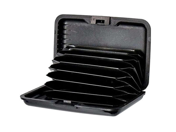 Kortelių dėklas dokumentams aliuminio piniginė