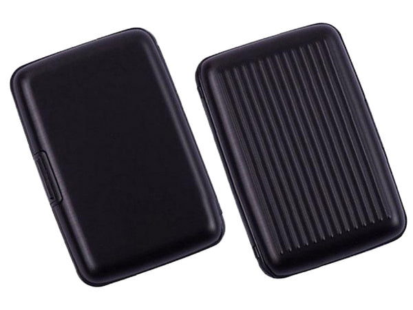 Kortelių dėklas dokumentams aliuminio piniginė