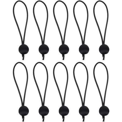 Guminių juostų komplektas su kamuoliuku brezentui - 10 vnt.