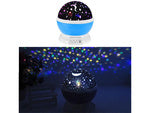 2in1 besisukanti žvaigždėta naktinė lemputė