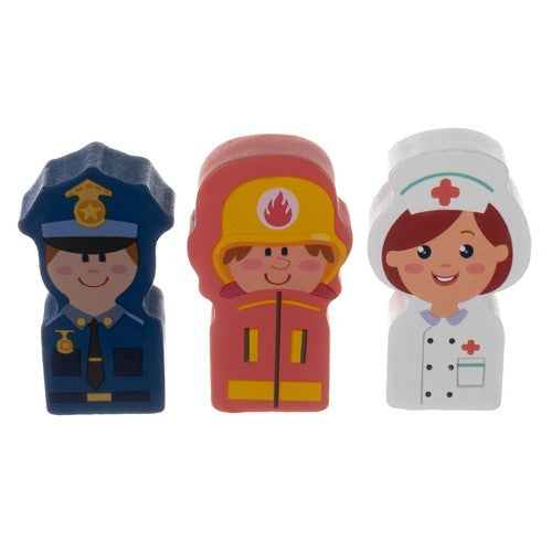 Medinės kaladėlės - miesto 100 vnt. Kruzelis 19159 m