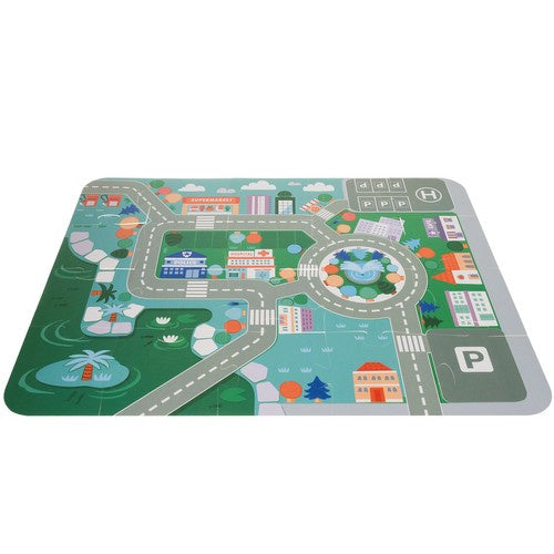 Medinės kaladėlės - miesto 100 vnt. Kruzelis 19159 m