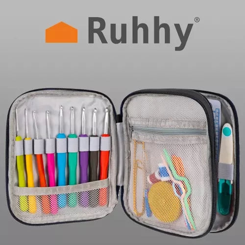 85 vnt nėrimo kabliukų rinkinys Ruhhy 19456