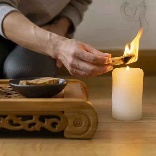 Balta cilindrinė žvakė - rinkinyje 8 vnt.