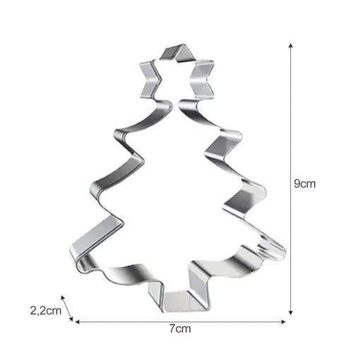 Kalėdinės formos - 7 vnt. Ruhhy 20423