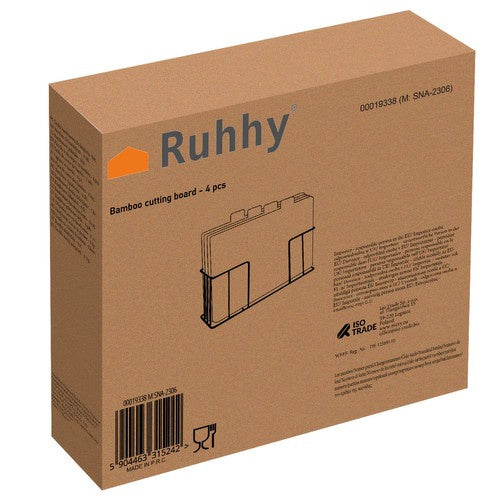 Bambuko pjaustymo lenta - 4 vnt. Ruhhy 19338 m