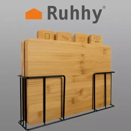 Bambuko pjaustymo lenta - 4 vnt. Ruhhy 19338 m