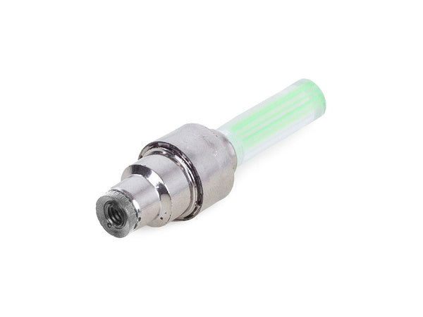 Šviečiantis dviračio vožtuvas vienam ratui 2 vnt.