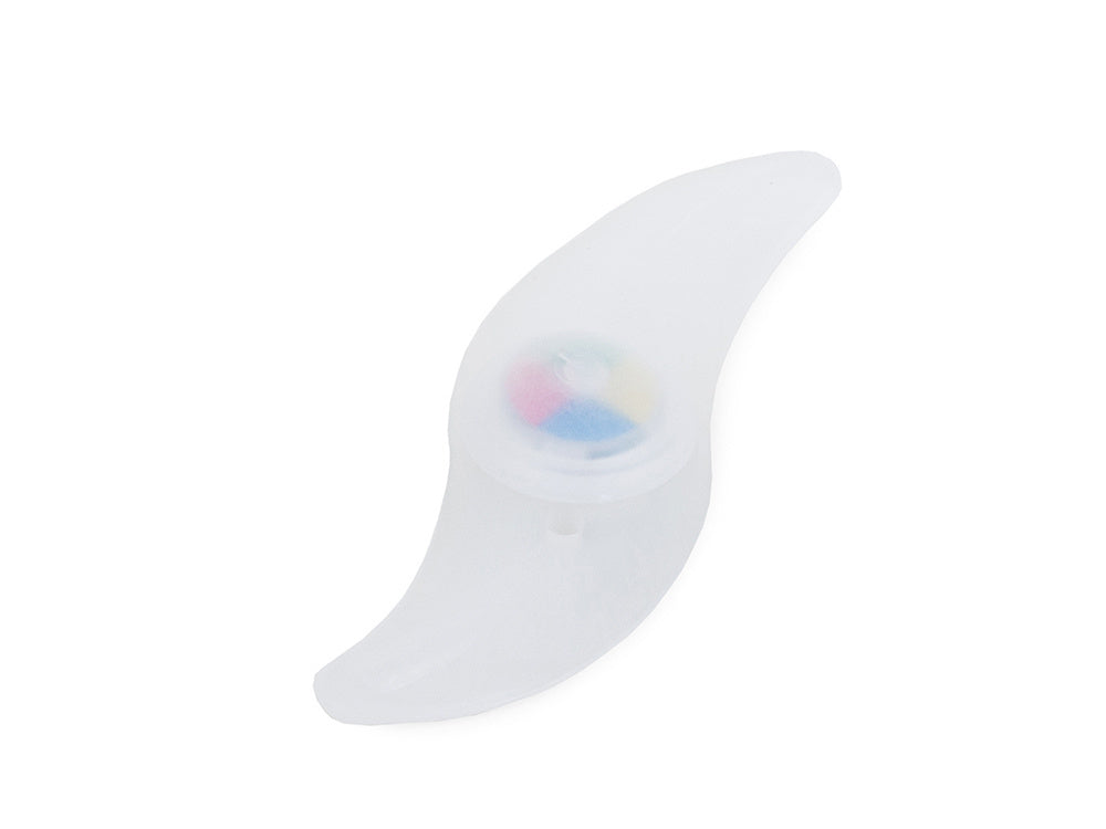 Šviečiantis spoke dangtelis vedė rato dviratis motociklas