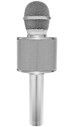 Karaoke mikrofonas - sidabrinis Izoxis 22188